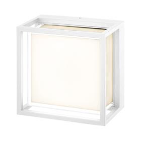 M7061  Chamonix Square Ceiling/Wall Light 9W LED IP65 Outdoor White